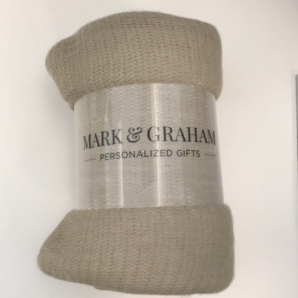 Mark & Graham Colorblock Throw Blanket